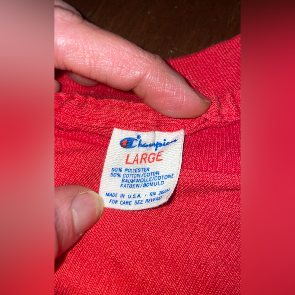 Vintage St. Louis Cardinals Baseball Red Short Sleeve 80’s 90’s Tee - Picture 6 of 7